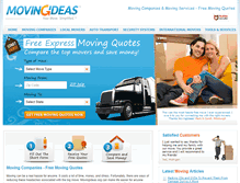 Tablet Screenshot of movingideas.org